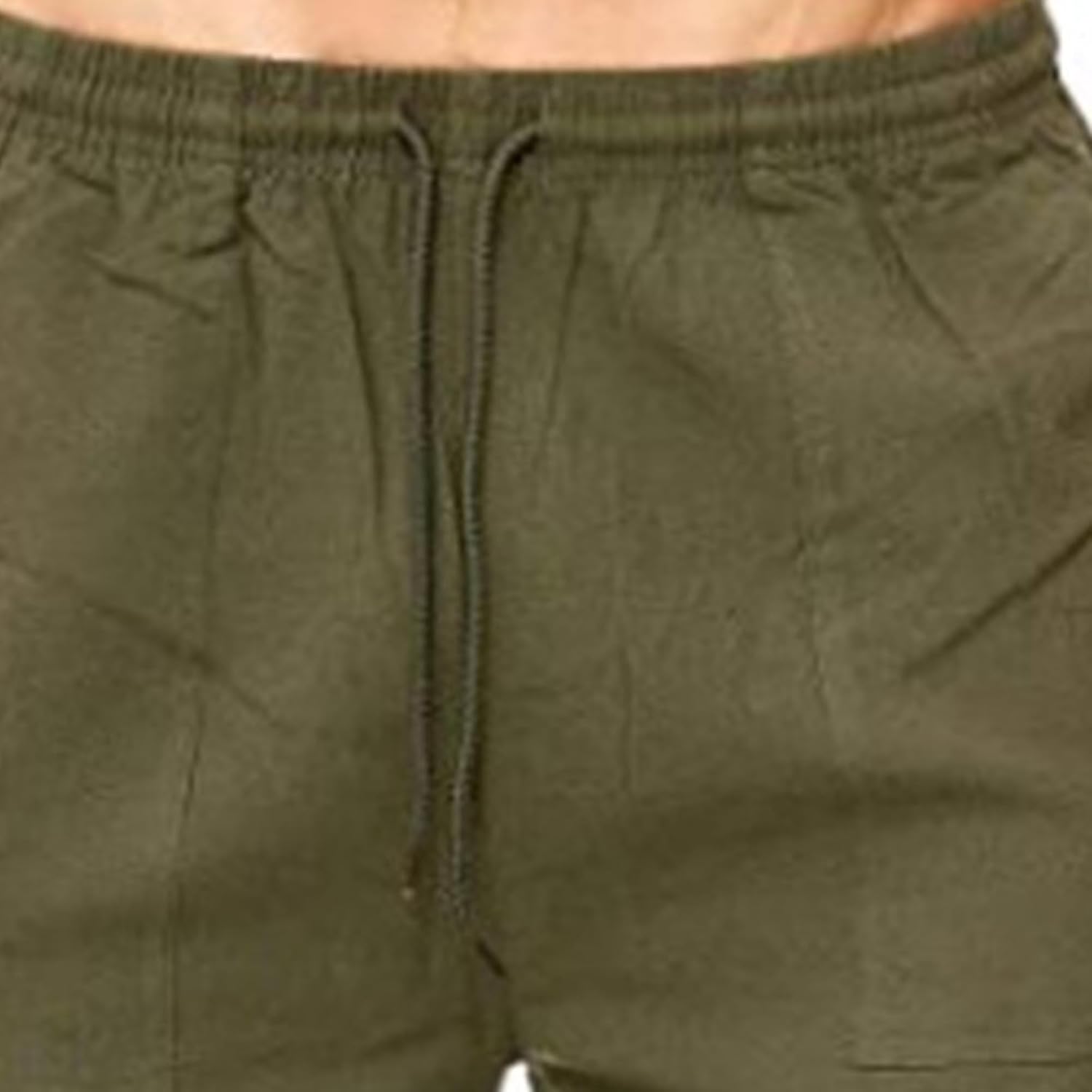 DGHM-JLMY Men's Trend Casual Elastic Waist Shorts Drawstring Loose Fit Breathable Shorts Gym Outdoor Summer Beach Shorts
