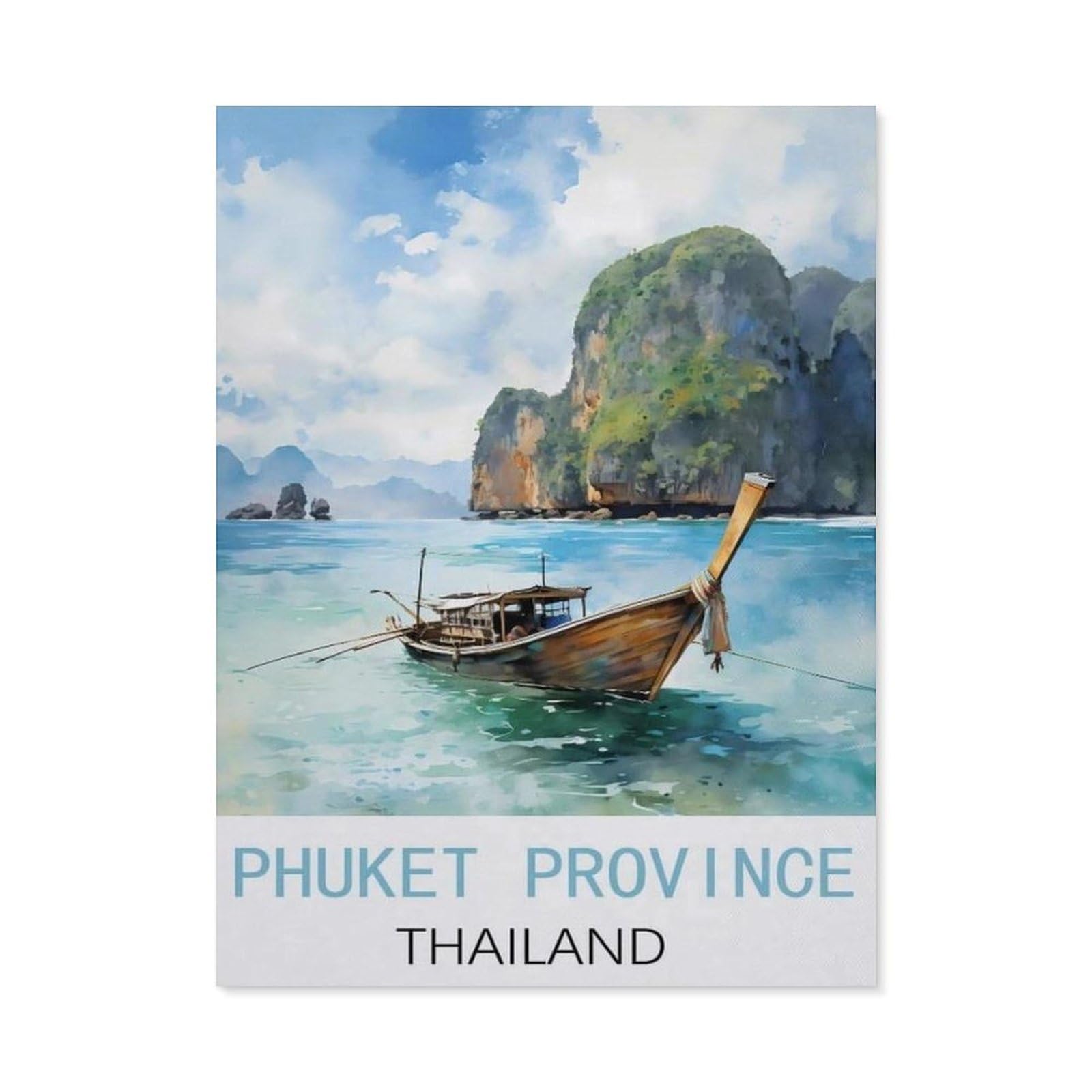 BEAYODKP 5D Diamond Painting Kits，Phuket Province Thailand（40x50cm）