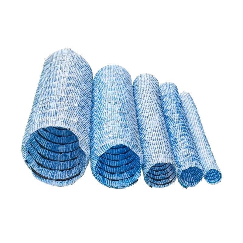 XHHBS Tubo di drenaggio Francese Perforato, infiltrazione Morbida Tubo di drenaggio Francese Tubi di drenaggio Perforati for Cortile/Prato/Patio/Paesaggio(3.0m(9.8ft))