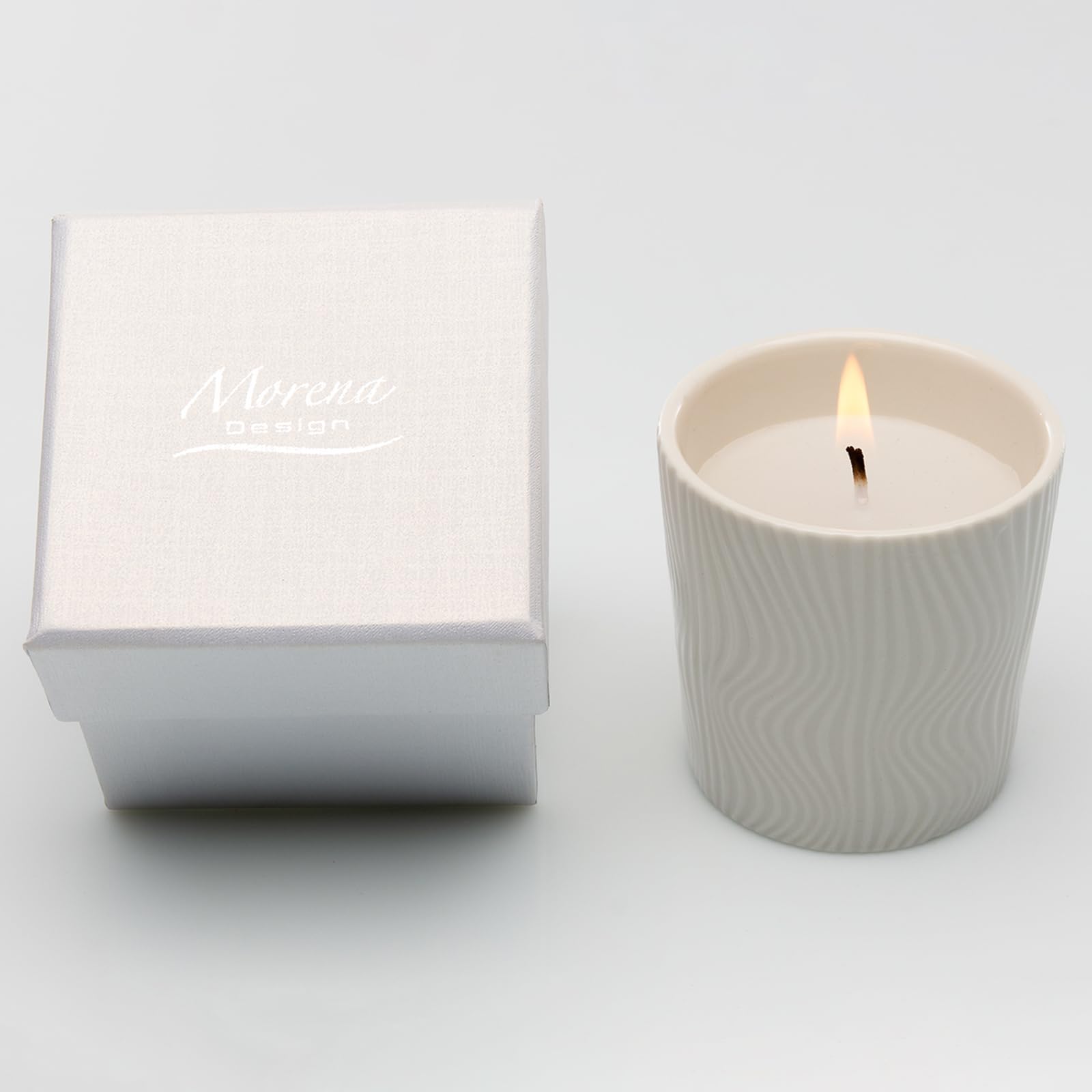 Doni Bomboniere Hochzeit 8 Stück Duftkerze mit Kerzenhalter als Geschenkidee Jahrestag Erstkommunion Konfirmation Accessoires Nützliche Einladungen 50. 25. Originelle Ideen