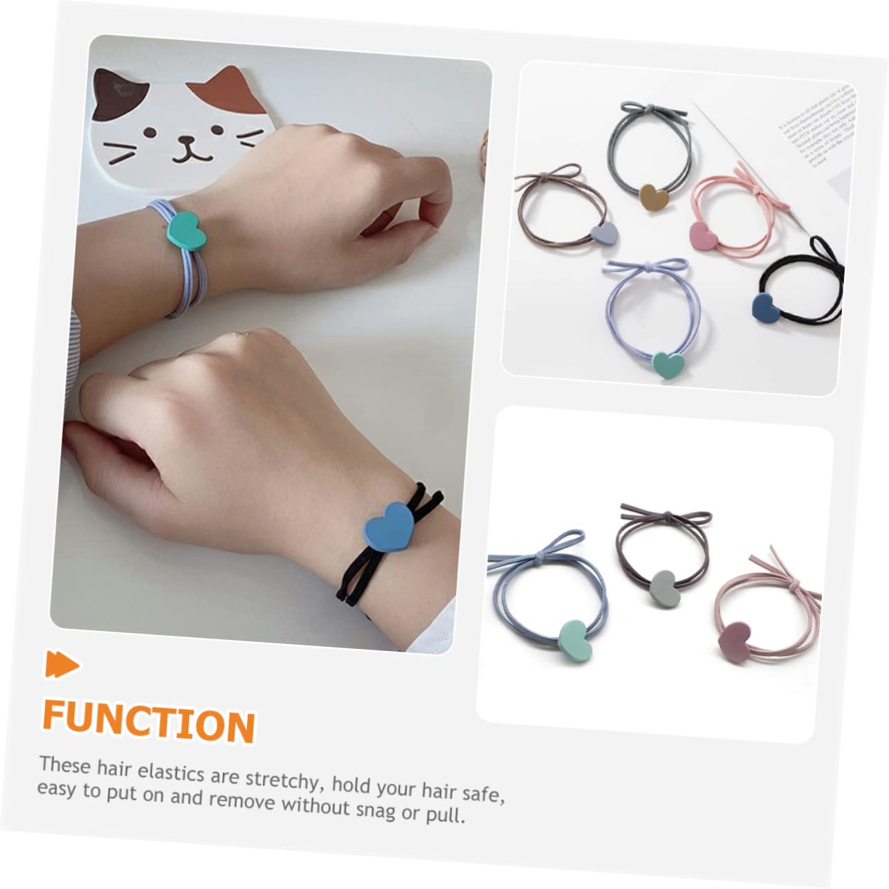 DOITOOL 75piezas Cintas Para Cabello Accesorios Minimalistas Para Coletas Lazos Elásticos De Moda Para Niñas