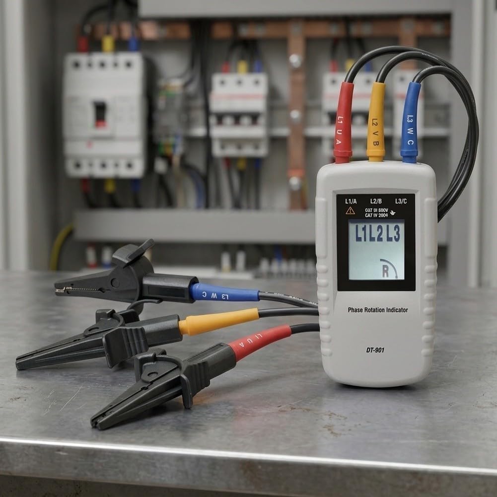 Kontaktloser Motorprüfer 15-400Hz Selbstversorgt