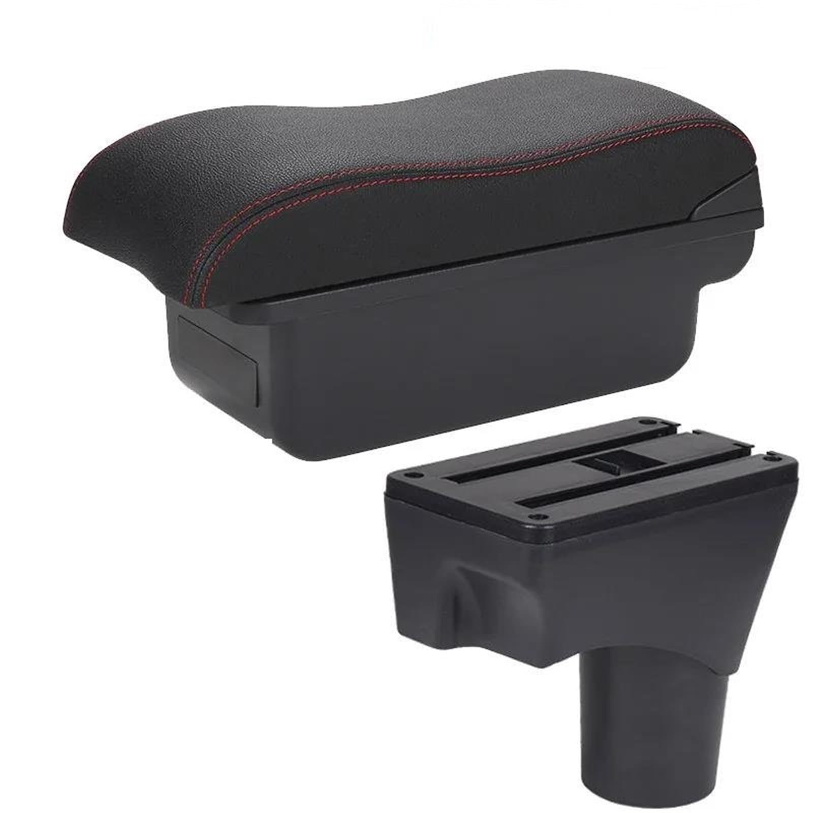 Hjkdsz Type A Cars Armrest Center Console Organizer Box Layer Storage For Nissan For Sunny For March For Micra K13 2010-2022(Type A)