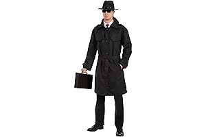 Forum Novelties Adult Spy Costume Trench Coat: The Perfect Disguise for Your Secret Missions