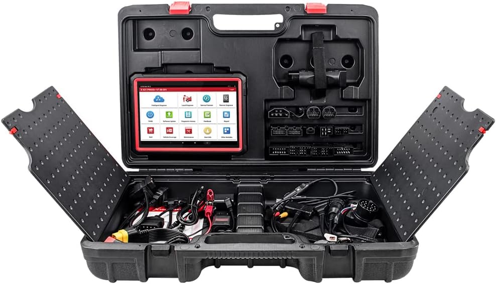 car fault detector, professional diagnostic scan tool with camera scan functionalit, advanced IMMO functions, TPMS functions and battery test, etc, For precise testing of vehicle health