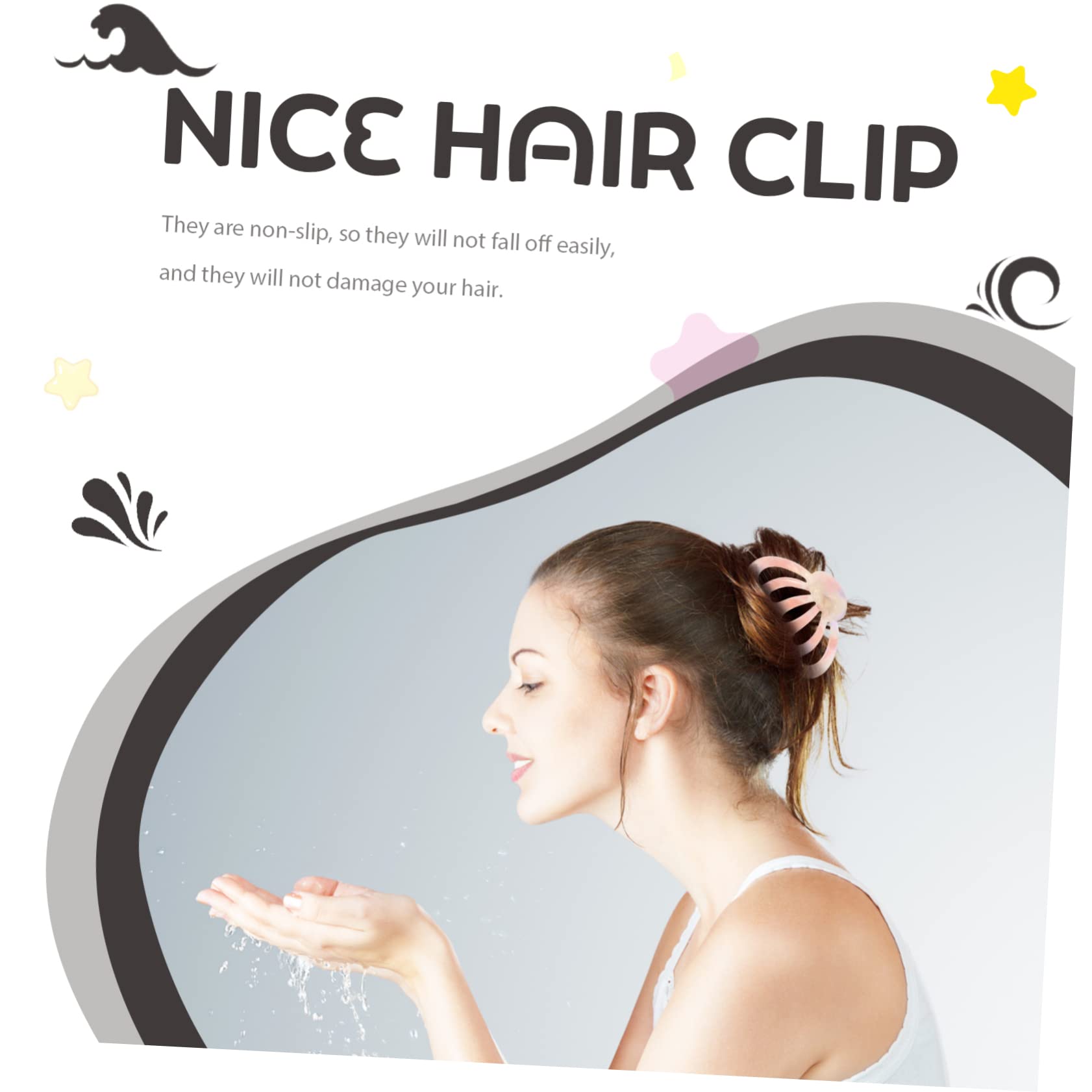DOITOOL 10stücke Haarklammern Für Frauen Einfache Haarspangen Rutschfeste Clips Bohemian Design Für Verschiedene Anlässe Passend Zu Jedem Outfit