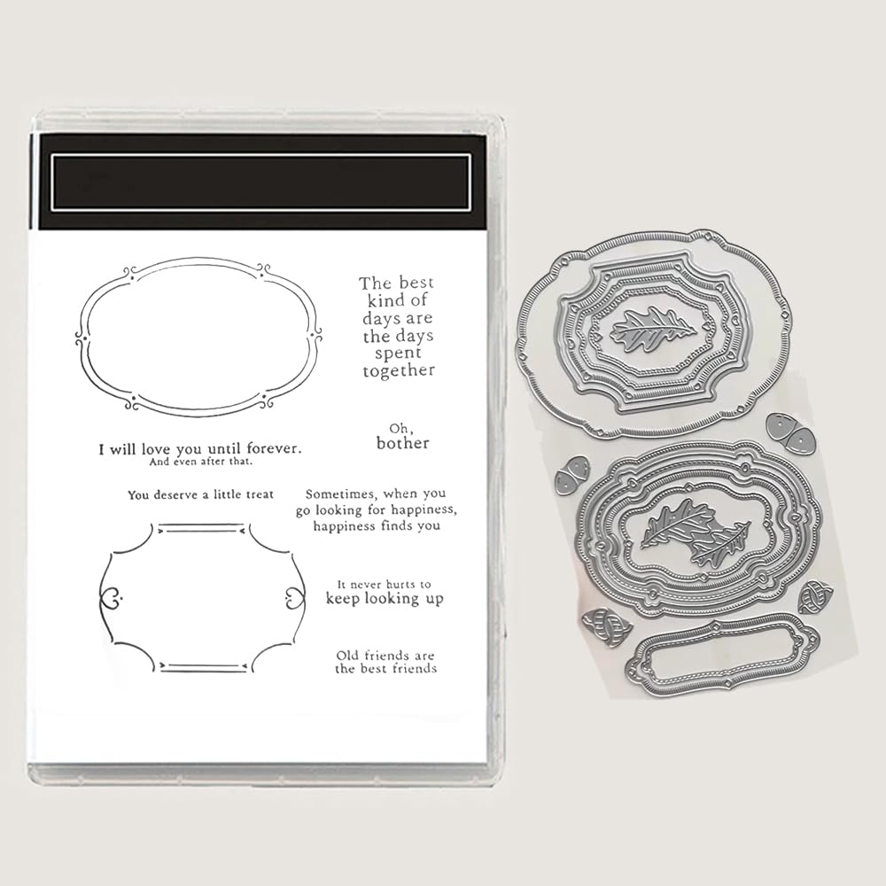 2026 Stamps and Dies for Card Making,Stamps and Dies Sets for Spring, 2025-2026 DIY Various Festivals Album Scrapbooking Birthdays Greeting Card (M7558) — view 10
