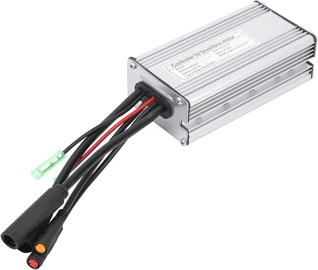 E-bike Controller, KT22A 9 Tube 36/48V Waterproof Contact with Light Cable Rectangula Controller Equipment