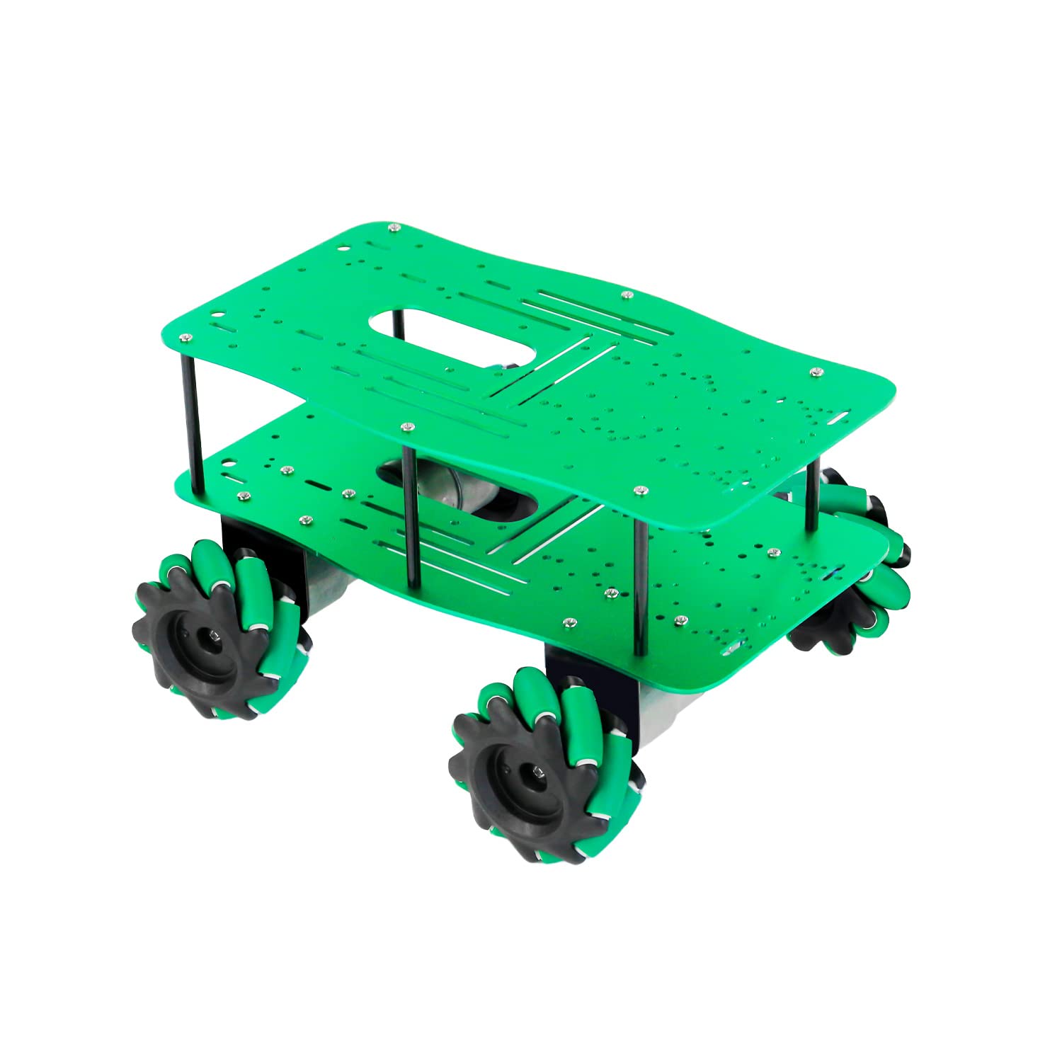 Buy Yahboom Robotic Car Chassis with 65mm Mecanum Wheel Aluminum Alloy ...