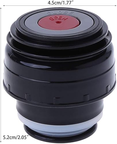 Miniatura 2 de 1.8 in vacío frasco tapa termo cubierta portátil universal viaje taza accesorios