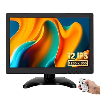 Amazon.co.jp: OSCY 小型モニター 12インチ 1280 x 800 解像度