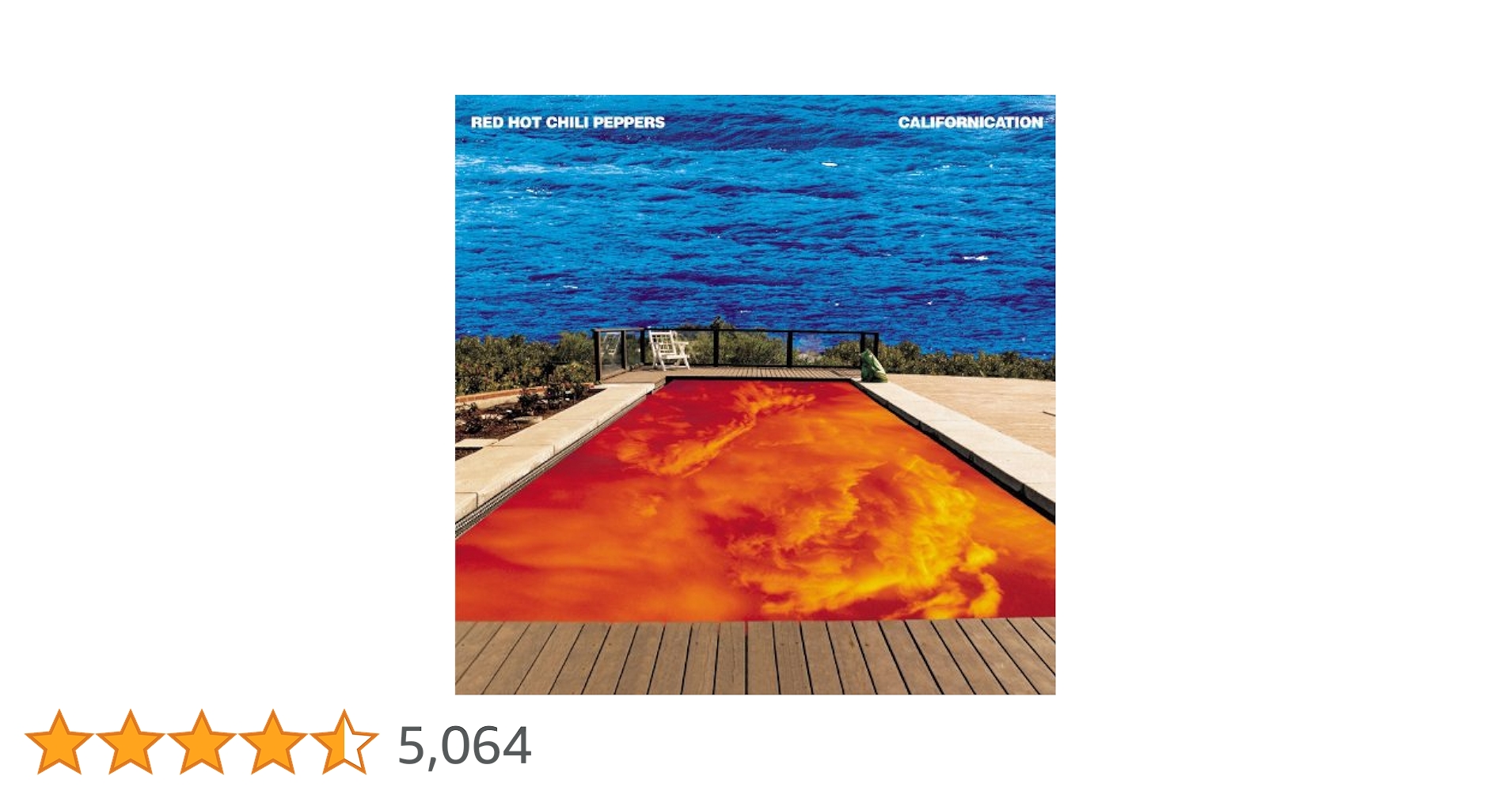 レッチリ<californication>LP ヨーロッパ盤オリジナル Red Hot Chili Peppersの名作Californicationのアナログ盤