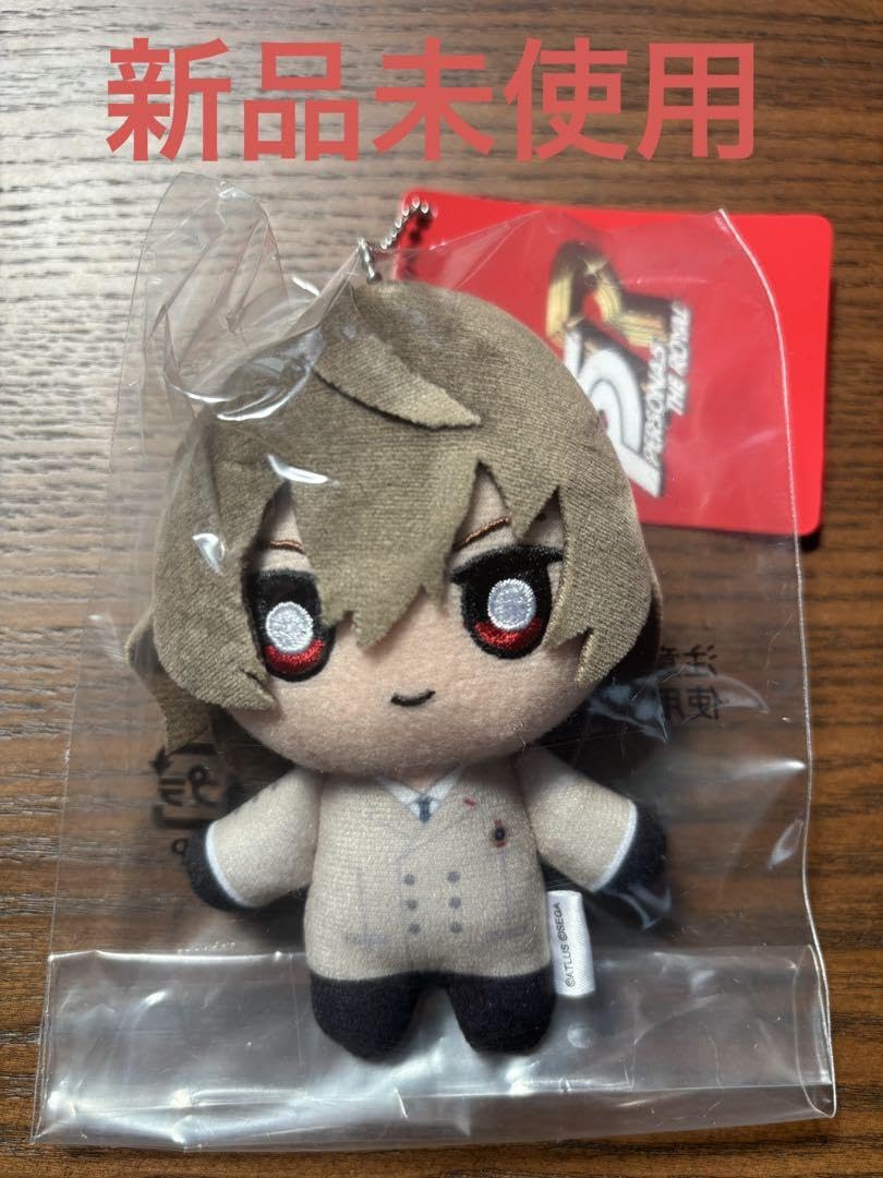 Amazon.co.jp: ペルソナ5 明智吾郎 ぬいぐるみキーホルダー : ホビー