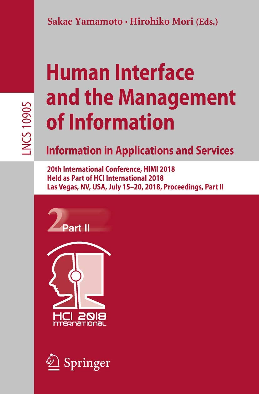 Human Interface and the Management of Informati. Yamamoto, Mori Paperback<|