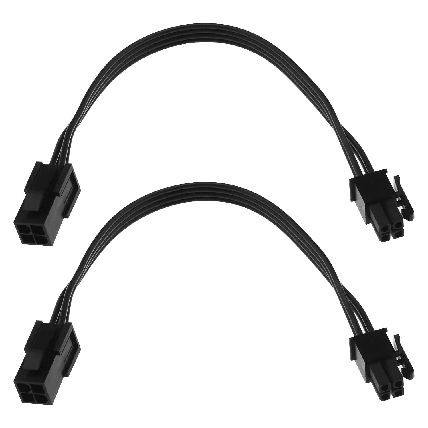 Create idea 2PCS ATX 4 Pin Male to Female CPU Power