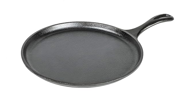 Lodge L9OG3 Cast Iron Round Griddle
