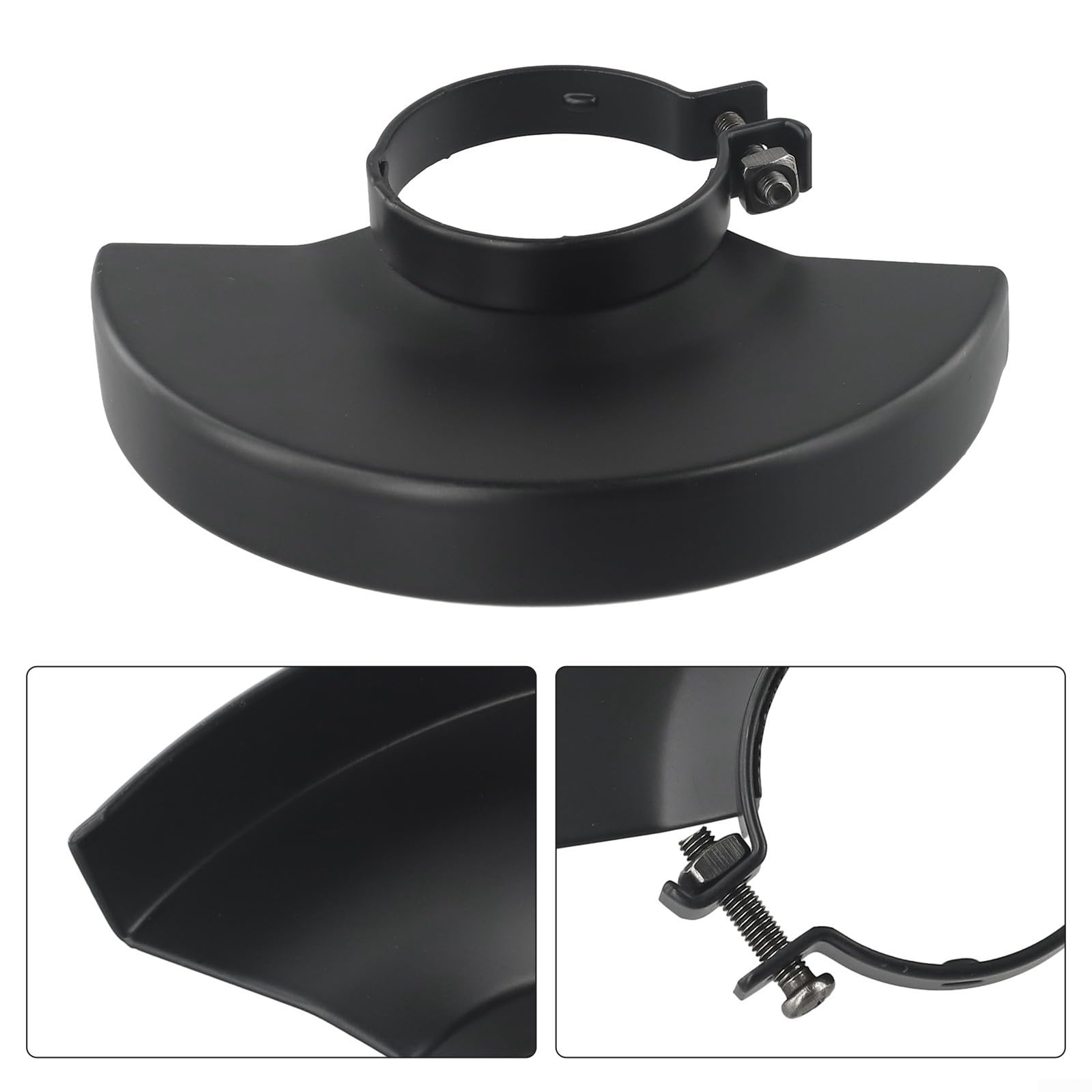 Housse de protection de rechange pour meuleuse d'angle de 125 mm, construction en métal robuste (135 x 48 mm)
