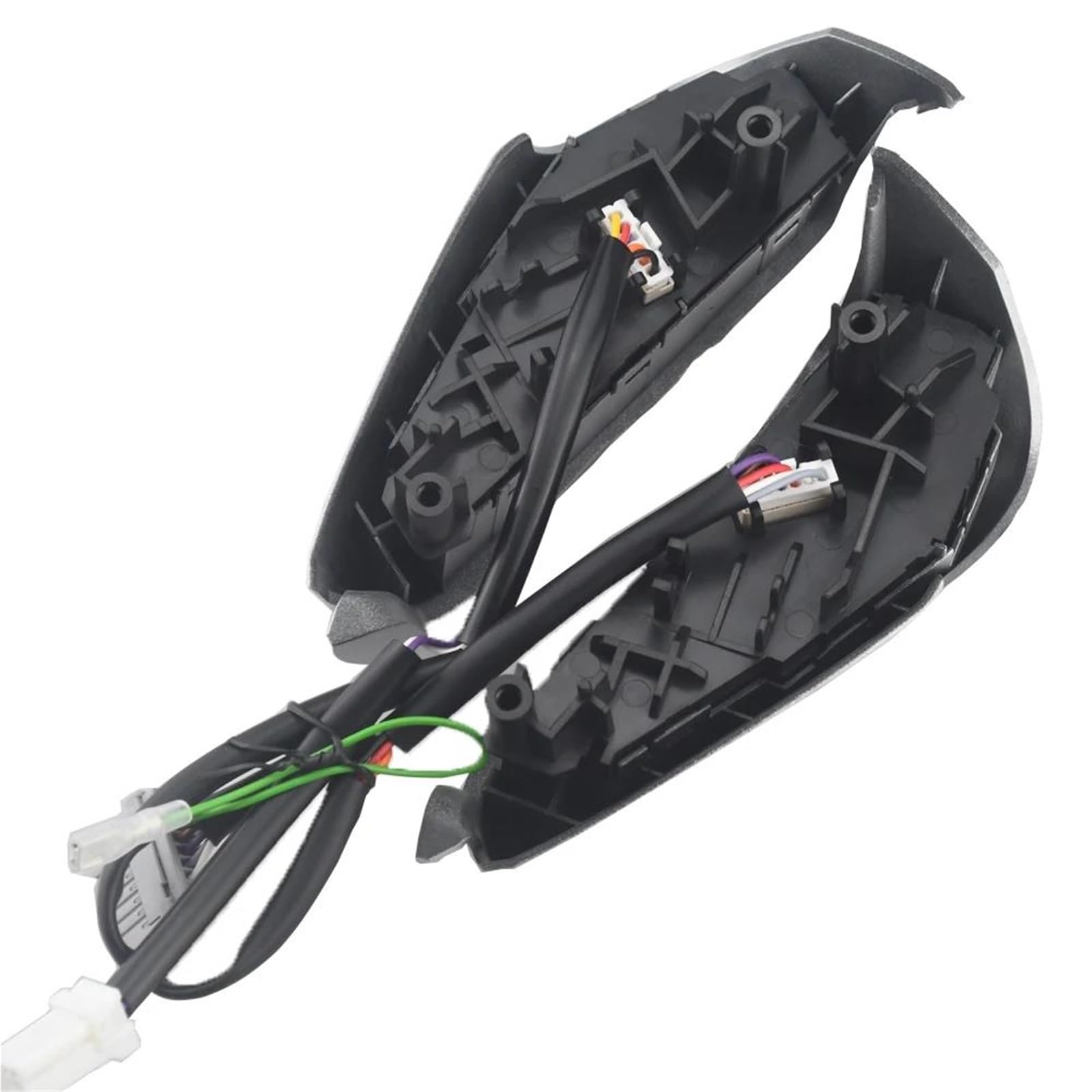 Lenkradschalterknopf Lenkrad Tempomat Bluetooth Schalter 25550-3DA6A Für Nissan Für SENTRA 2013 2014 2015 Auto Styling Lenkrad Tasten Ersatz(Kohlenstoff)
