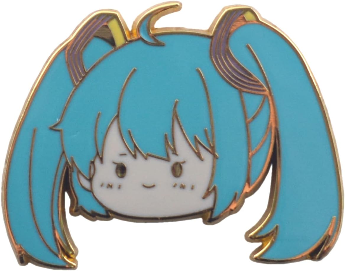 Anime characters Kaito badge Luka badge Len badge Rin badge Miku badge A