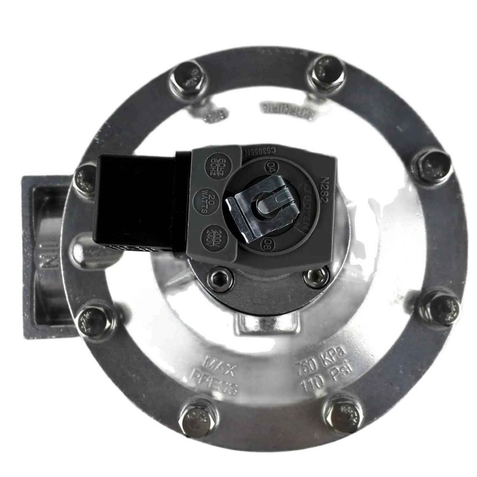 Valve à diaphragme pneumatique 50T Pul G2" AC220V électrovanne air