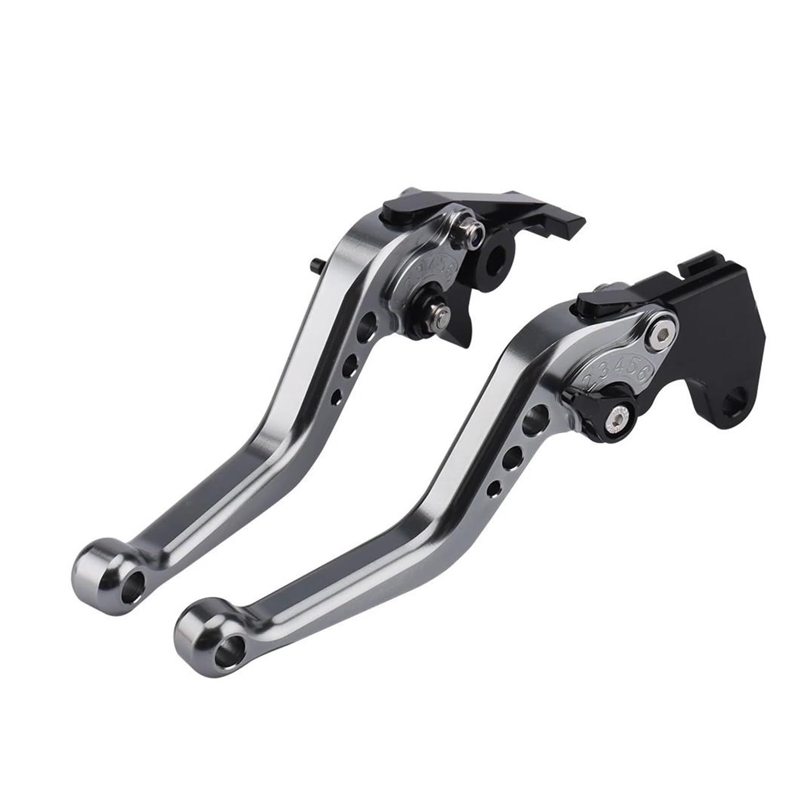 Rvevfbkbal Short Titanium Motorcycle Brakes Clutch Levers For Forza350 Adv 350 X-Adv 750 For Forza750 2021-2023 Adjustable(Short Titanium)