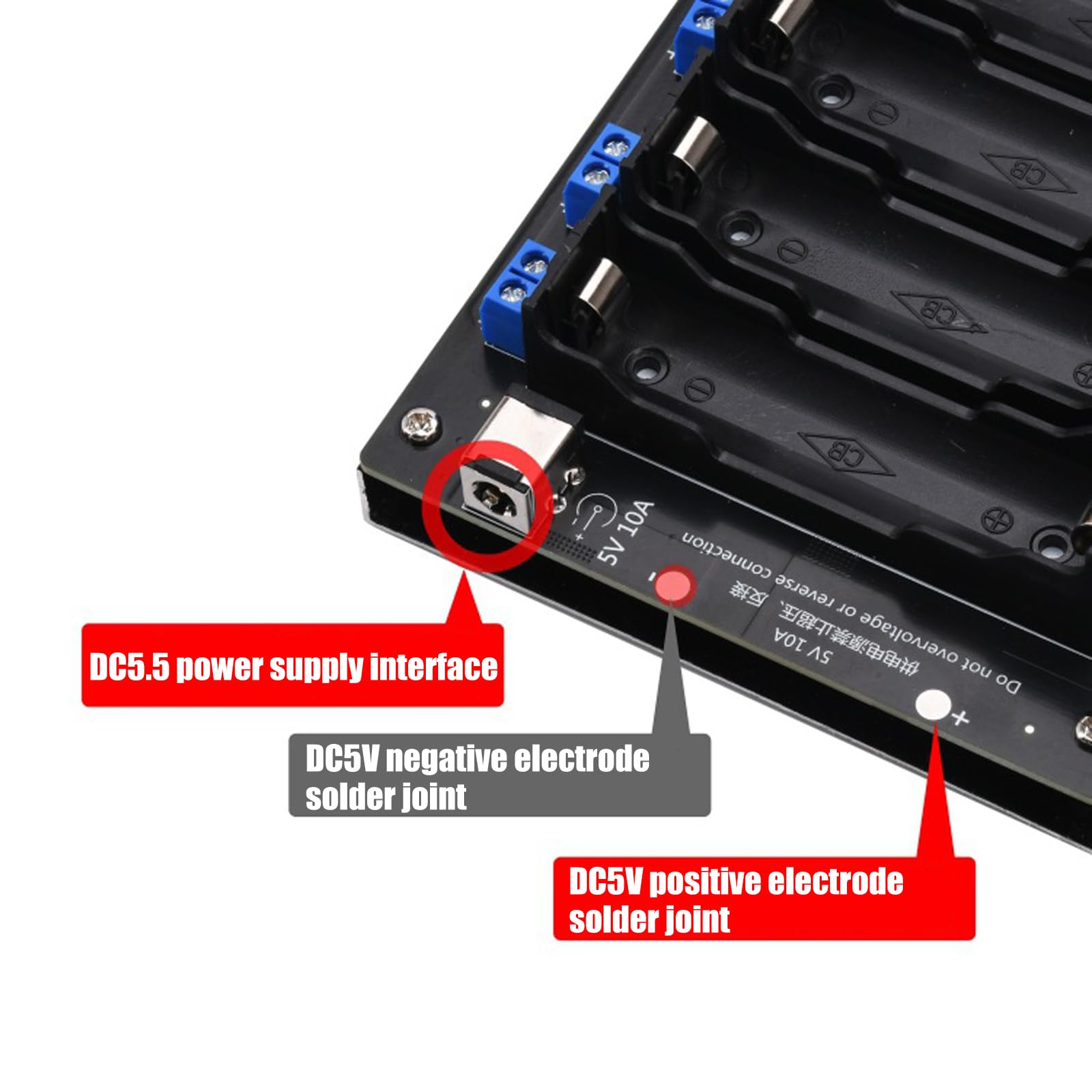 Professione 8 canali 18650 capacità della batteria e tester di resistenza interna con operazioni indipendenti Misurazione accurata Tester batterie al litio