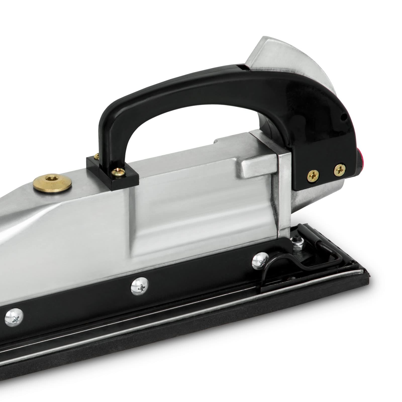 EBERTH Druckluftschleifer, Schleifmaschine mit 407x60mm Schleiffläche, Druckluft Werkzeug, Schleifgerät mit 1/4" Schnellkupplung, Profi Schwingschleifer aus Aluminium für die KFZ Werkstatt