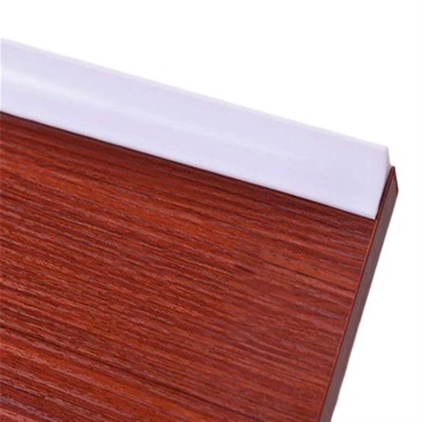 HUDFVIOI Wet Room Floor Barrier Bathroom water stopper Countertop Water Retaining Strip Washbasin Flood barrier Shower Dam Non-slip Dry and Wet Separation for Bathroom(White,Length-200cm)