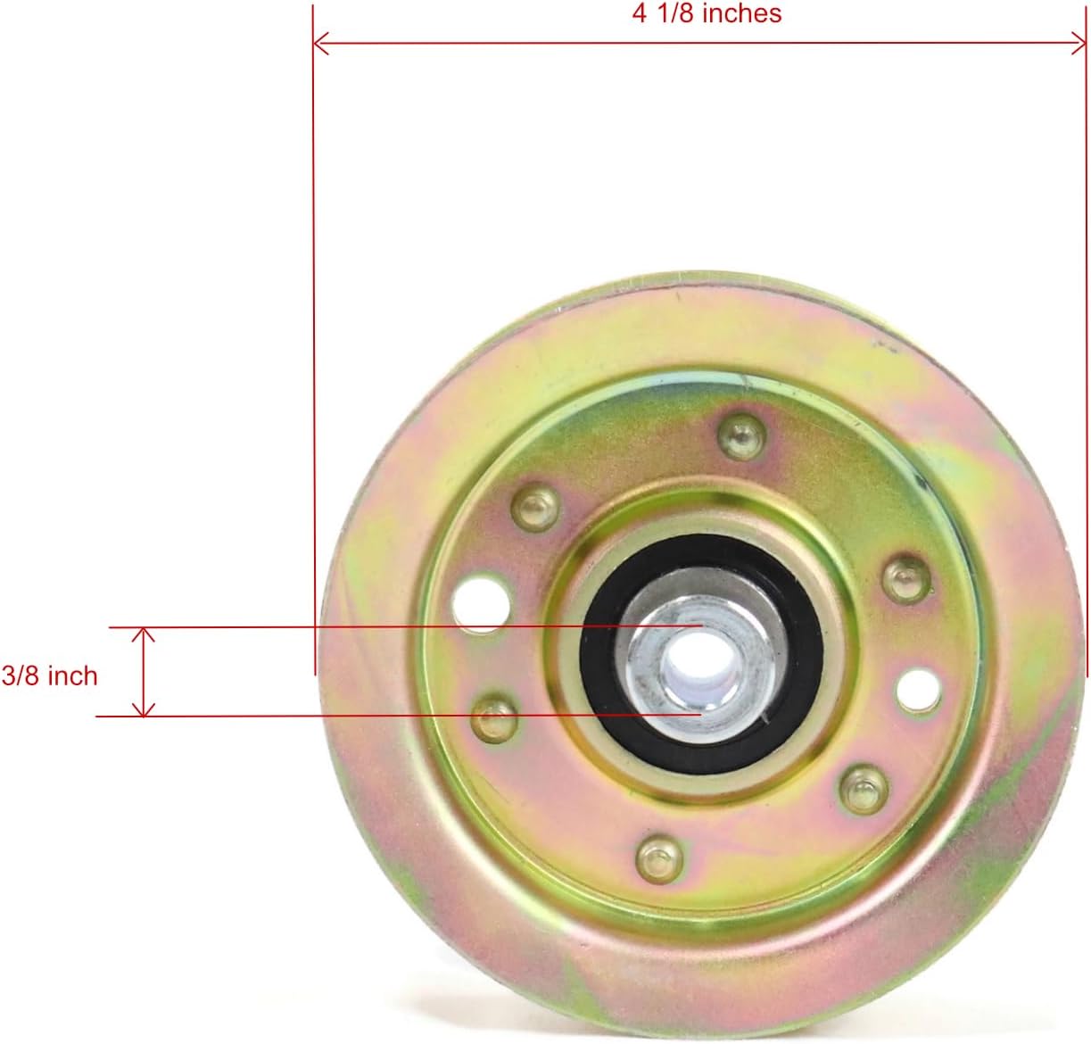 The ROP Shop | 3-Pack - Idler Pulleys for Toro 106-2175 Timecutter Z4200 Z5000 42" 50" Zero Turn Mowers