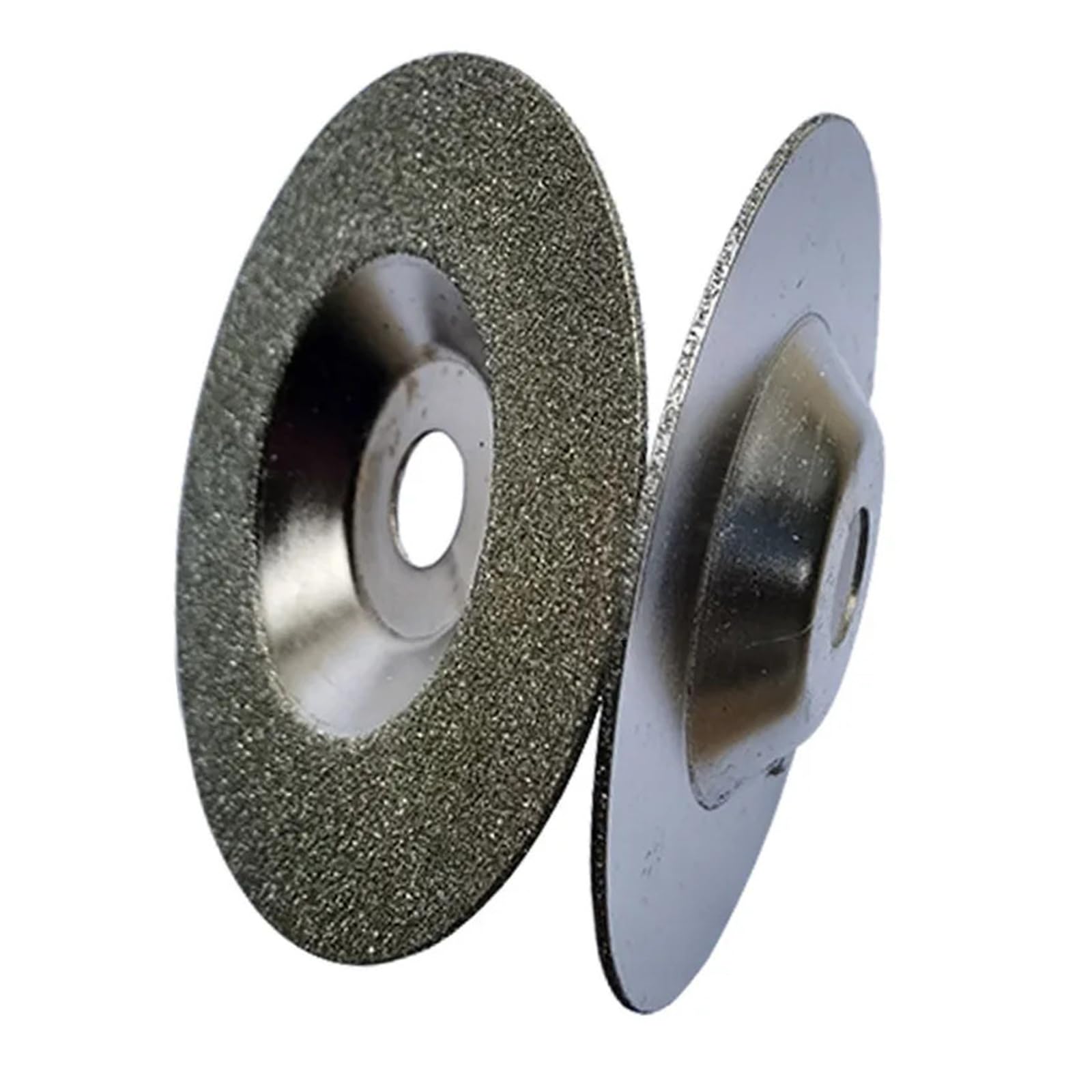 10 Uds. Disco abrasivo de rueda de diamante, amoladora angular pulida de aleación de 100x16 agujeros, arena(150 mesh)