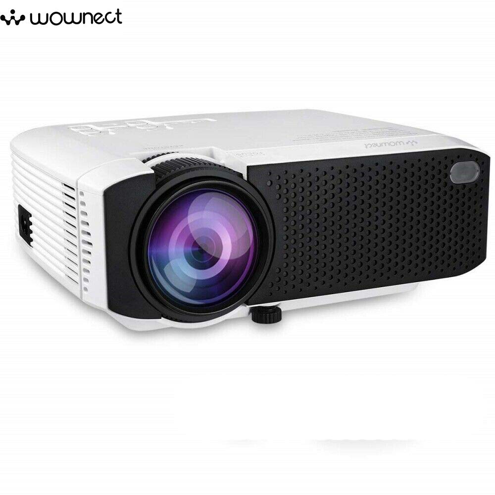 Buy Wownect Mini LED Portable Projector With 2500Lumens HD 1080p