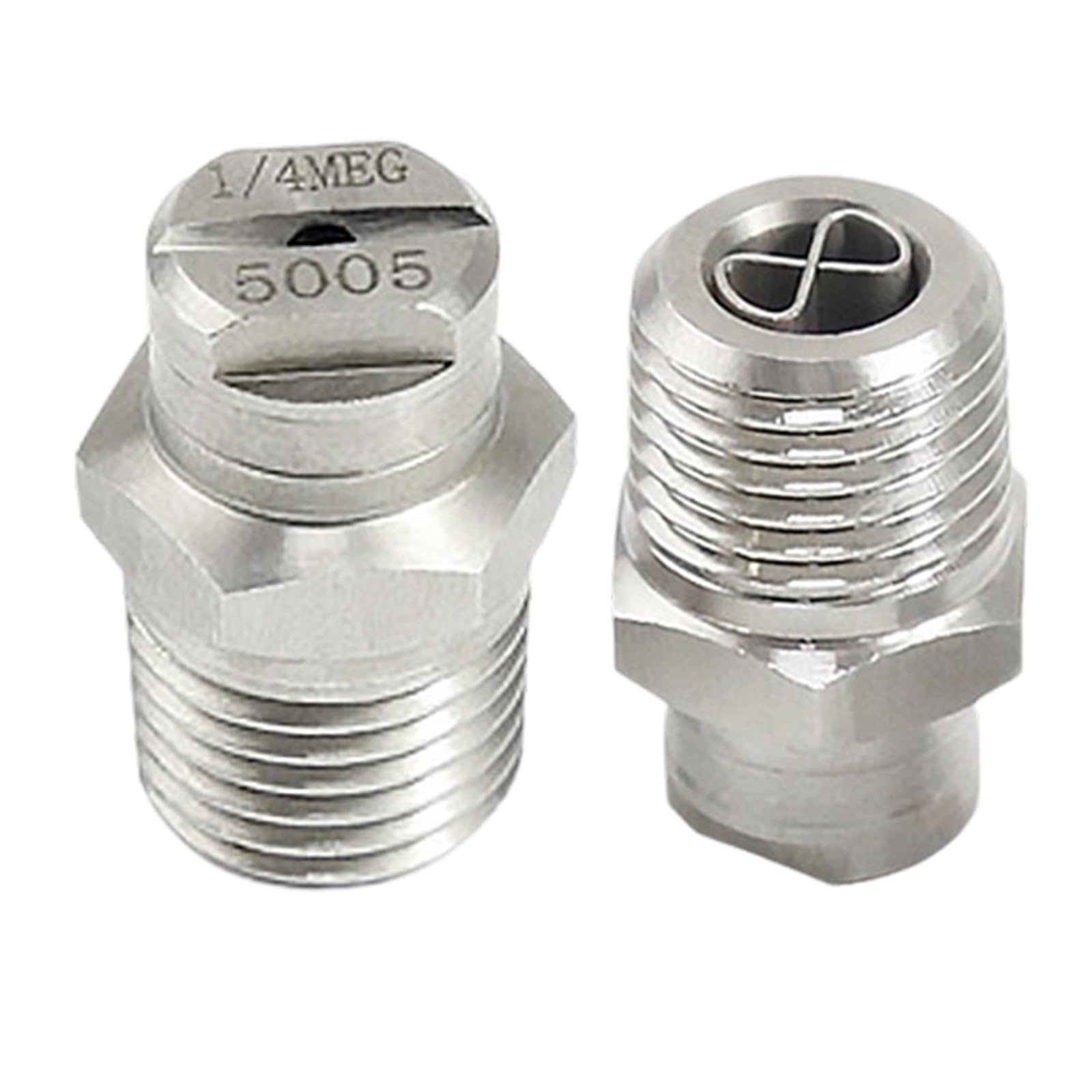 Upgrades Steel Fan Type Sprays Nozzle with Uniform Water Distribution Simple Installs for Various Applications Rustproof Steel