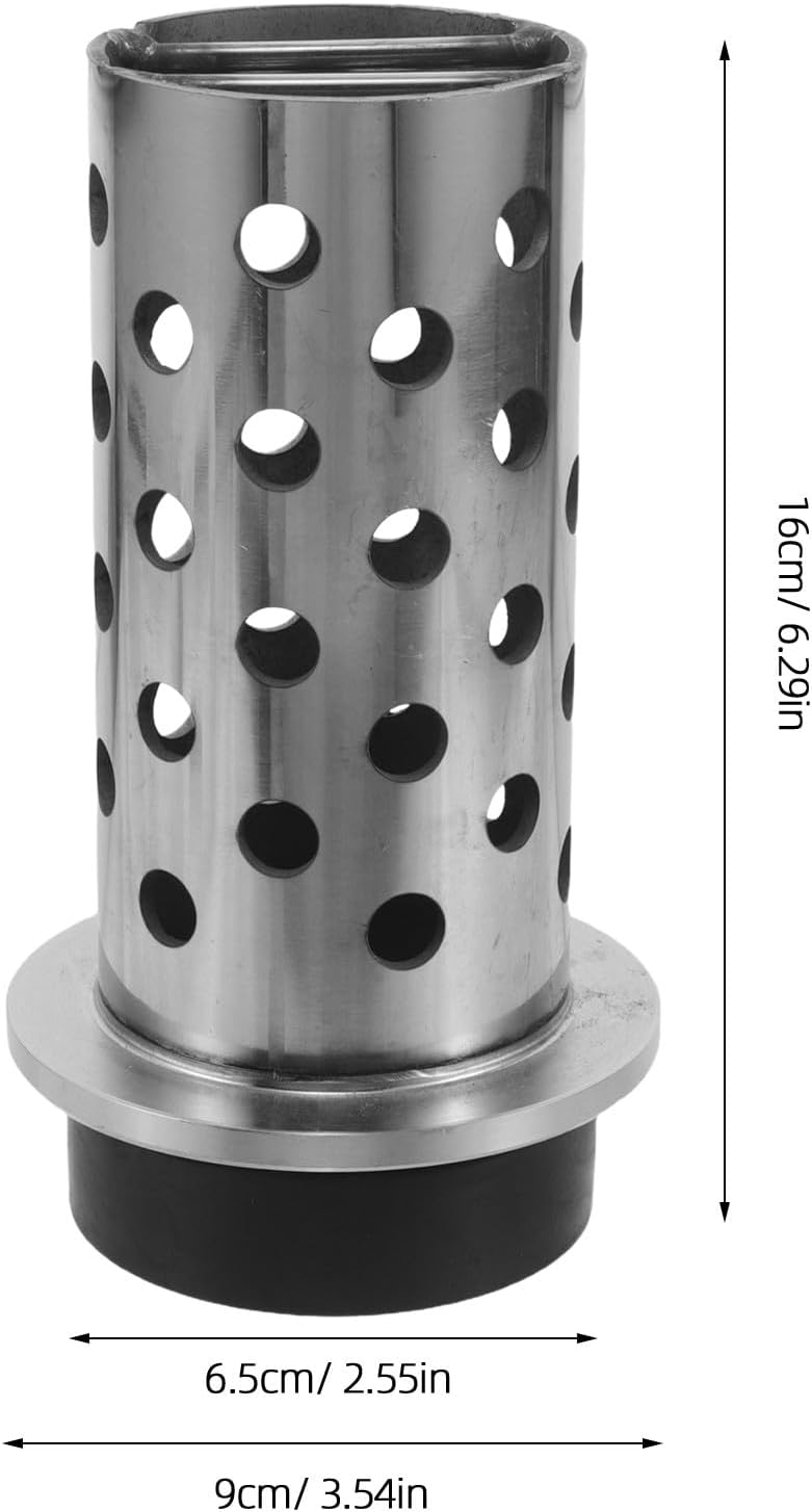 Perforated Jewelry Casting Flask Steel Replacement Tool 6.3x3.5x2.6in