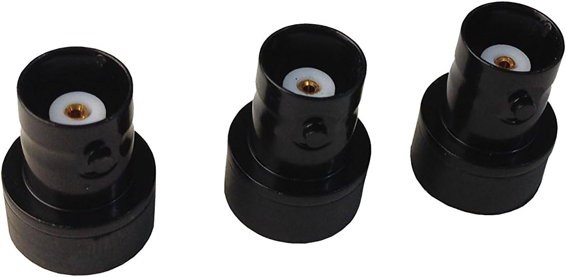 TW-BNCJ-SMAP (3 PACKS) BNC Female To SMA MALE Adaptor Connecotr is suit for Ham Handheld antenna BNC Male