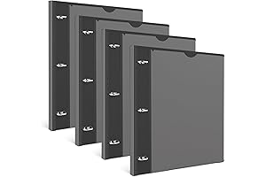 1/2 Inch Telescoping Binder 4-Pack