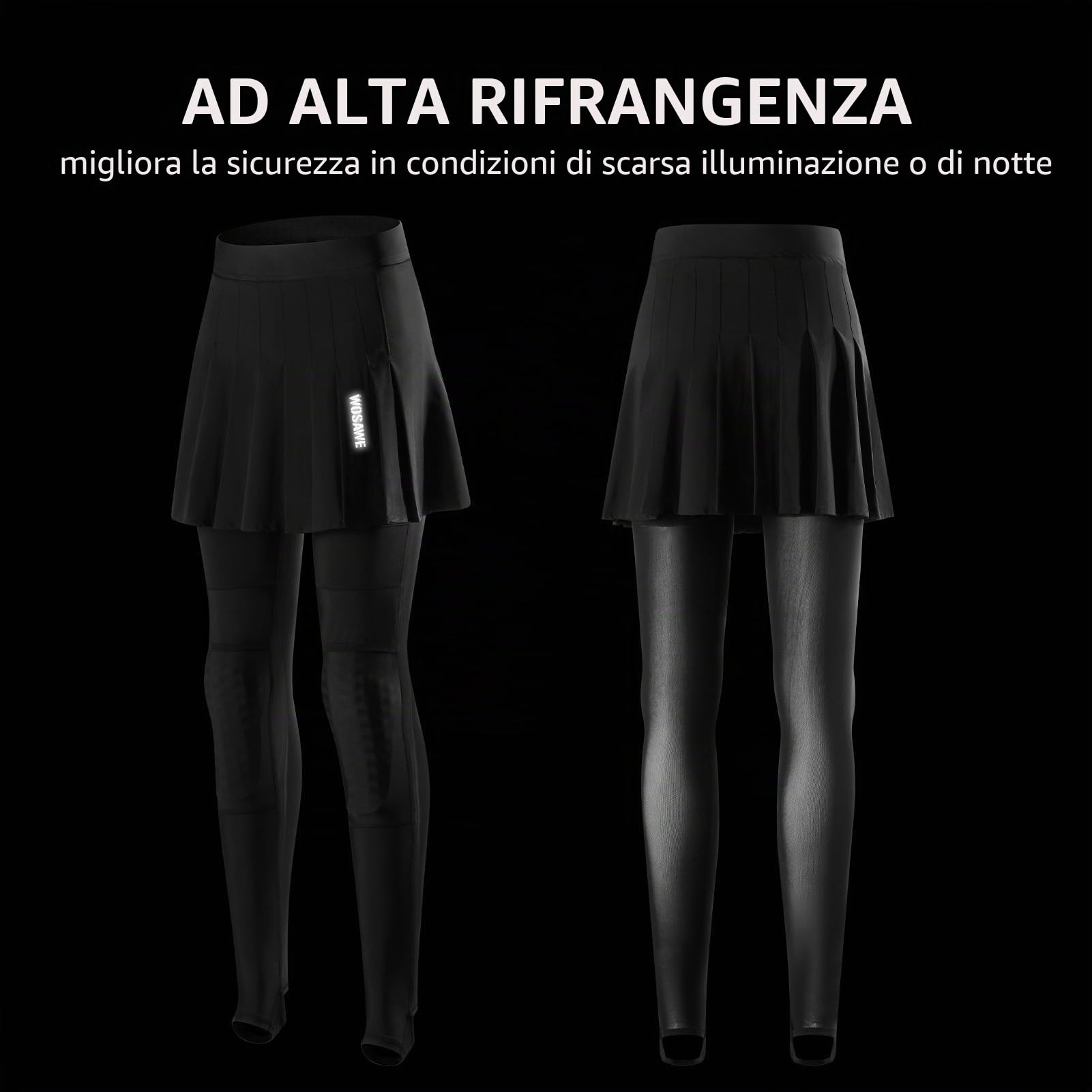 Pantaloni da Moto da Donna, Trasparenti, Riflettenti, CE2， Protettivo, Traspirante, Mesh Like, Aderente, Taglia S M、L