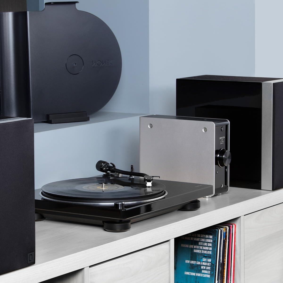 その他 DENON Belt Drive Record Player MTP-703 Denon DP-500BT 3-Speed Semi-Automatic Belt-Drive DP-500BT B&H