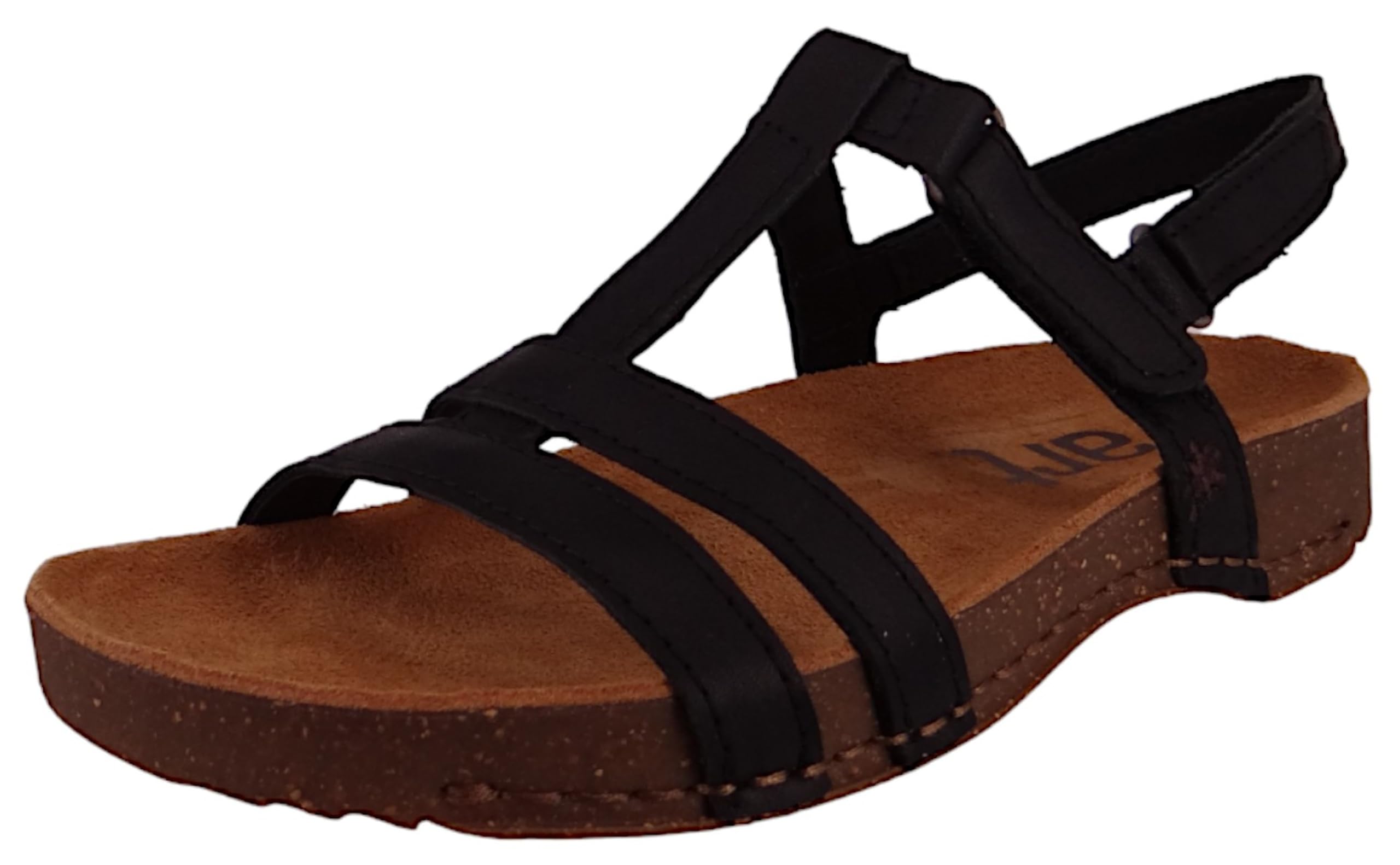 ART Women's 0946 I Breathe Sandal, Nappa Black, 6 UK