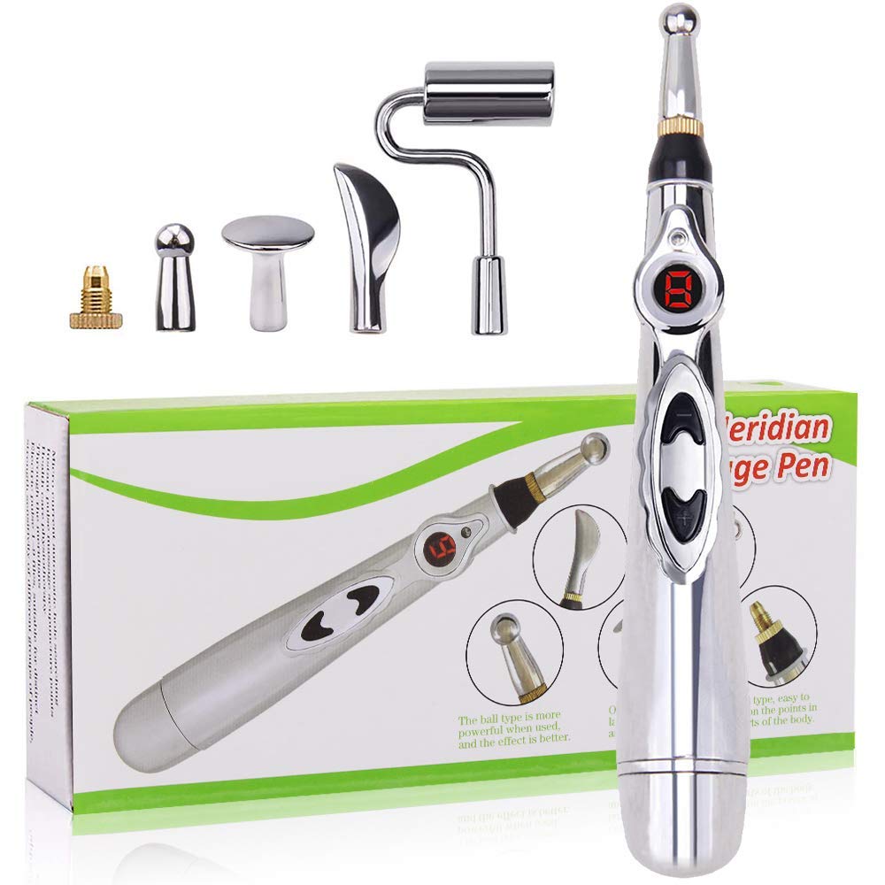 Pen acupuncture électronique 5-en-1 pour massage méridien - 7