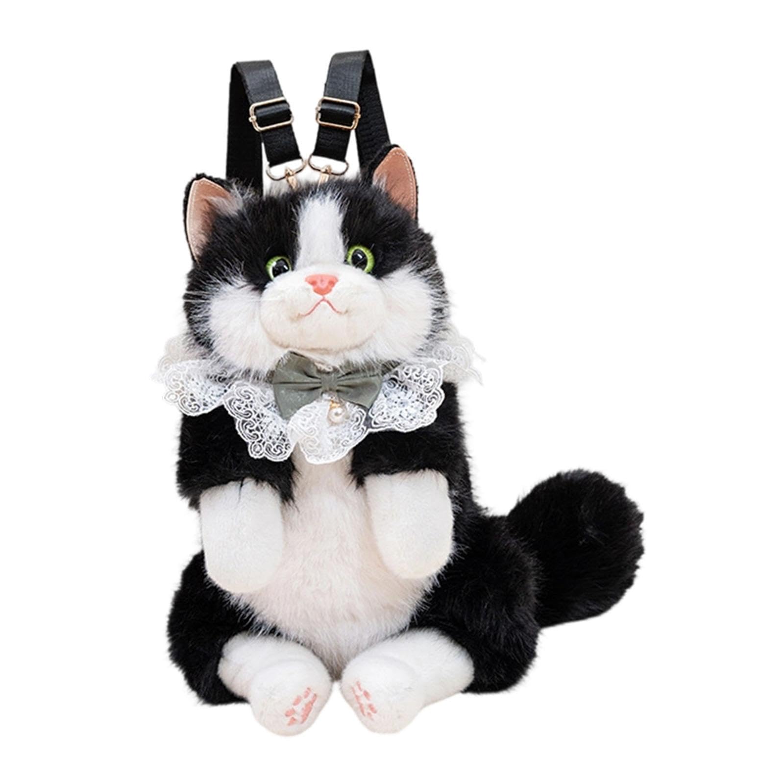 Ragdoll Cat Shaped Backpack Travel Backpack Cute Lightweight Fashion Daypack Black|Clothing, Shoes & Accessories|Womens Handbags & Bags-image-20