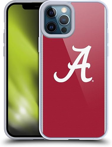 Miniatura 86 de Head Case Designs Funda de gel con logotipo oficial de la Universidad de Alabama UA [protección de grado militar] compatible con Apple iPhone 11