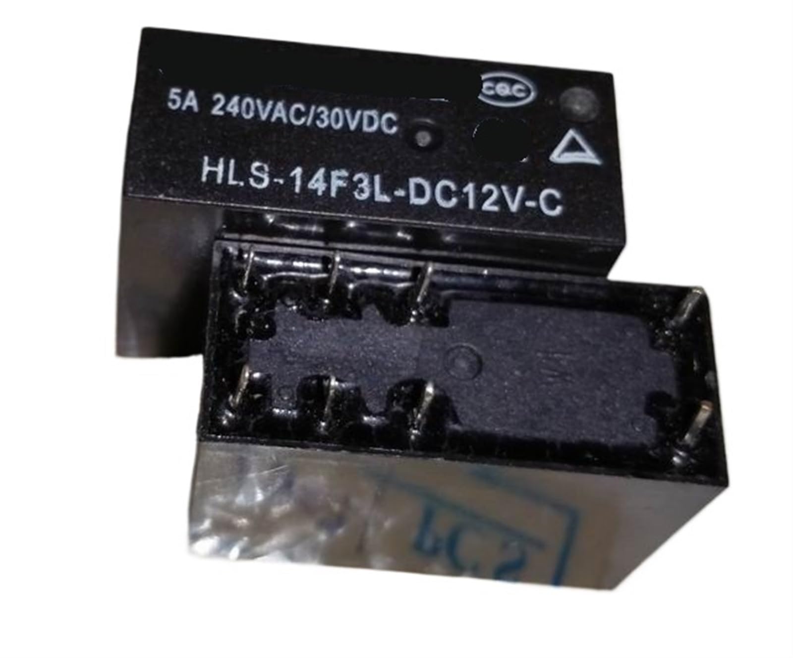 Relé 8 pines HLS-14F3L-DC12V-C de 5A para control de circuitos 4