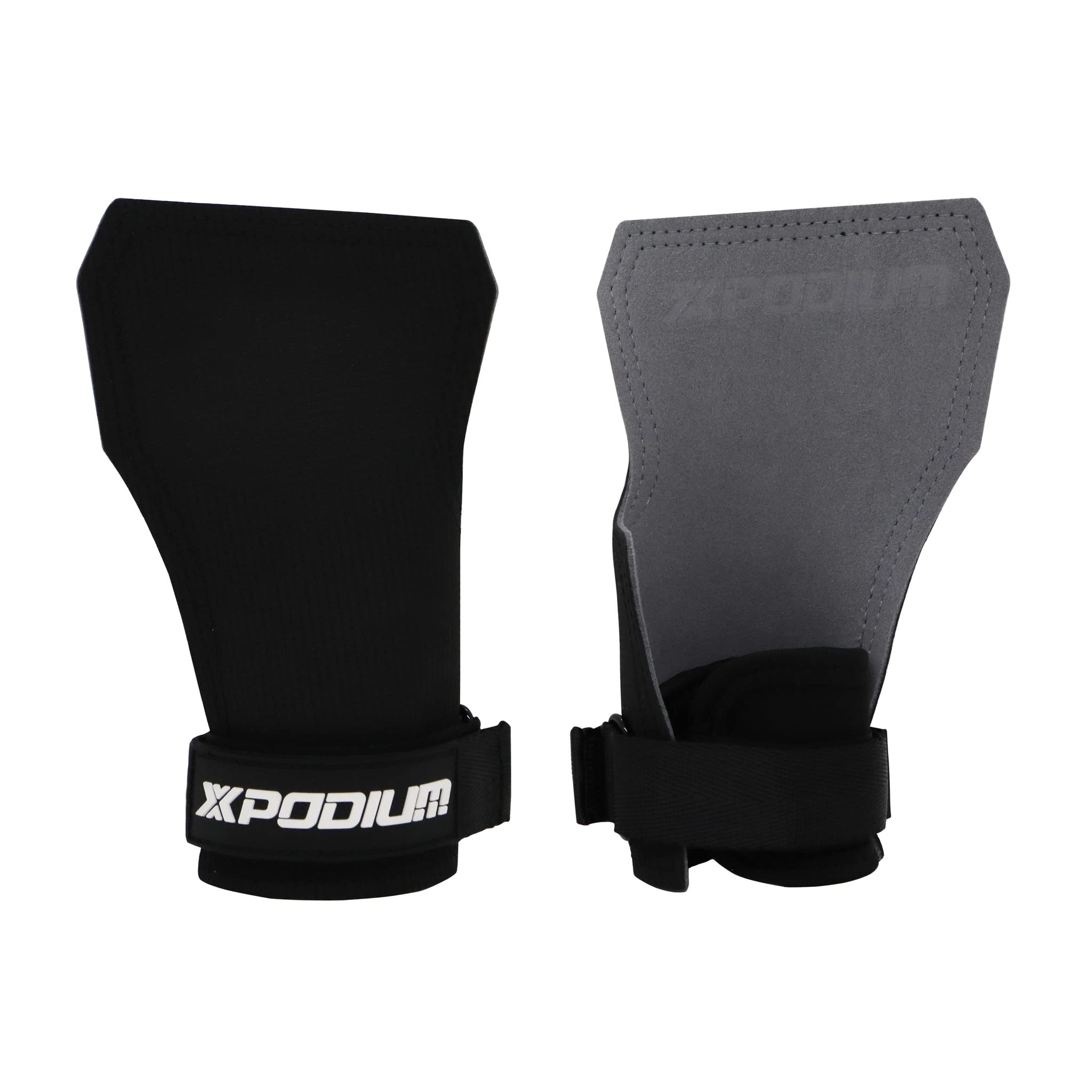 XPODIUM Gymnastic Grips with Wrist Wraps for WODs, Weightlifting, Pull-ups, Cross Training and Gymnastics, Prevent Palms, for Men and Women