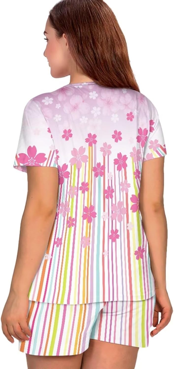 Women Maternity Nursing Pajamas Set Casual Postpartum Pjs Soft Breastfeeding Sleepwear for Home