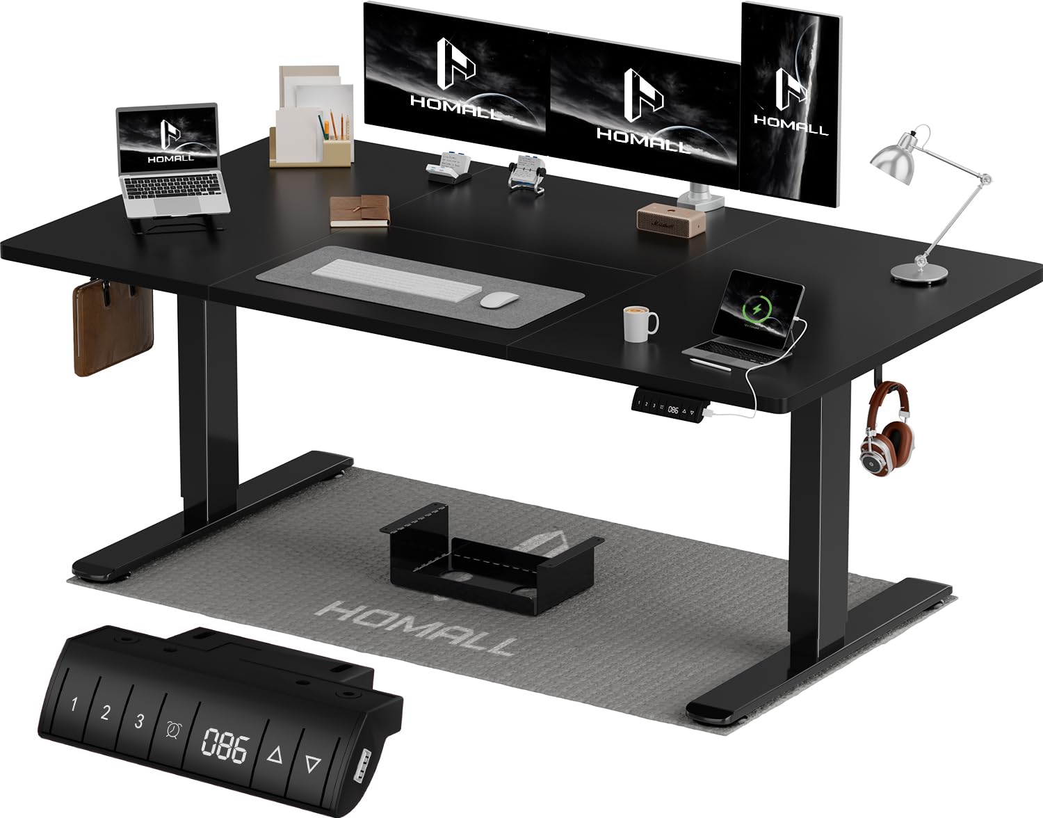 SCRIVANIA ELETTRICA ALTEZZA regolabile max 118 cm 50 kg - Sit-stand
