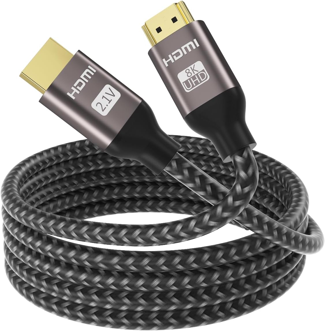 MT-VIKI 8K@60Hz HDMI Cable 4K@120Hz, 48 Gbps HDCP2.2& 2.3, Ultra High Speed HDMI Certified-【6.6FT/2M】