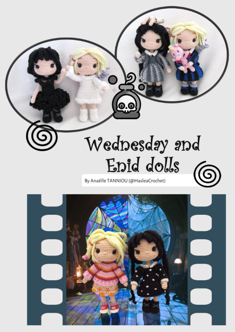 Wednesday and Enid dolls (3 outfits) : tutorials