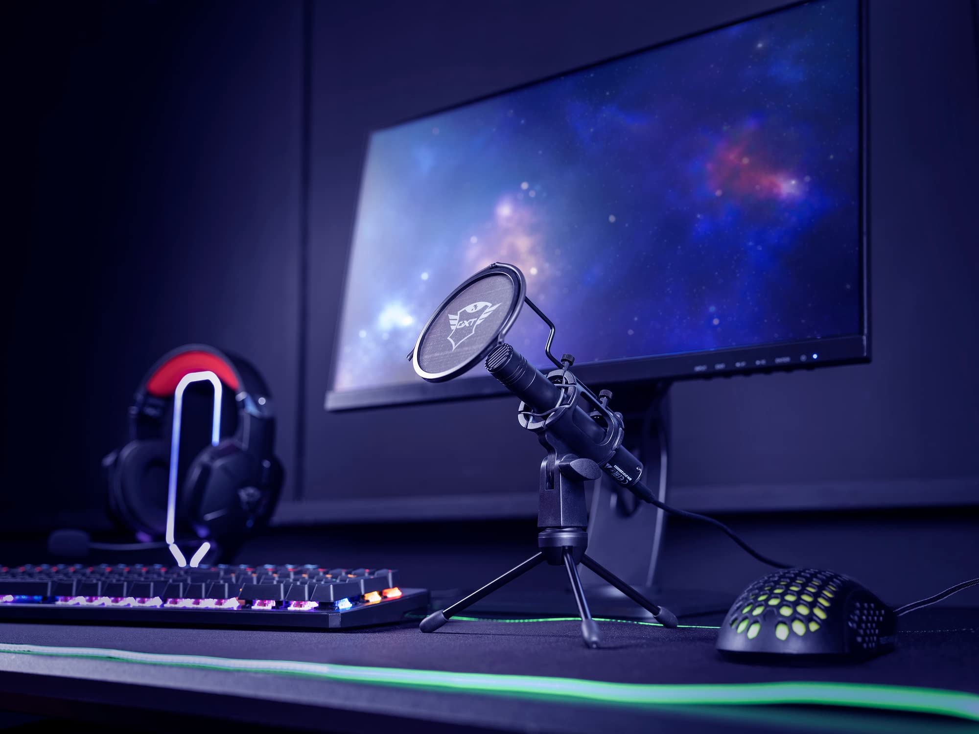 Amazon.co.jp: Trust Gaming USBストリーミングマイク GXT 241 Velica