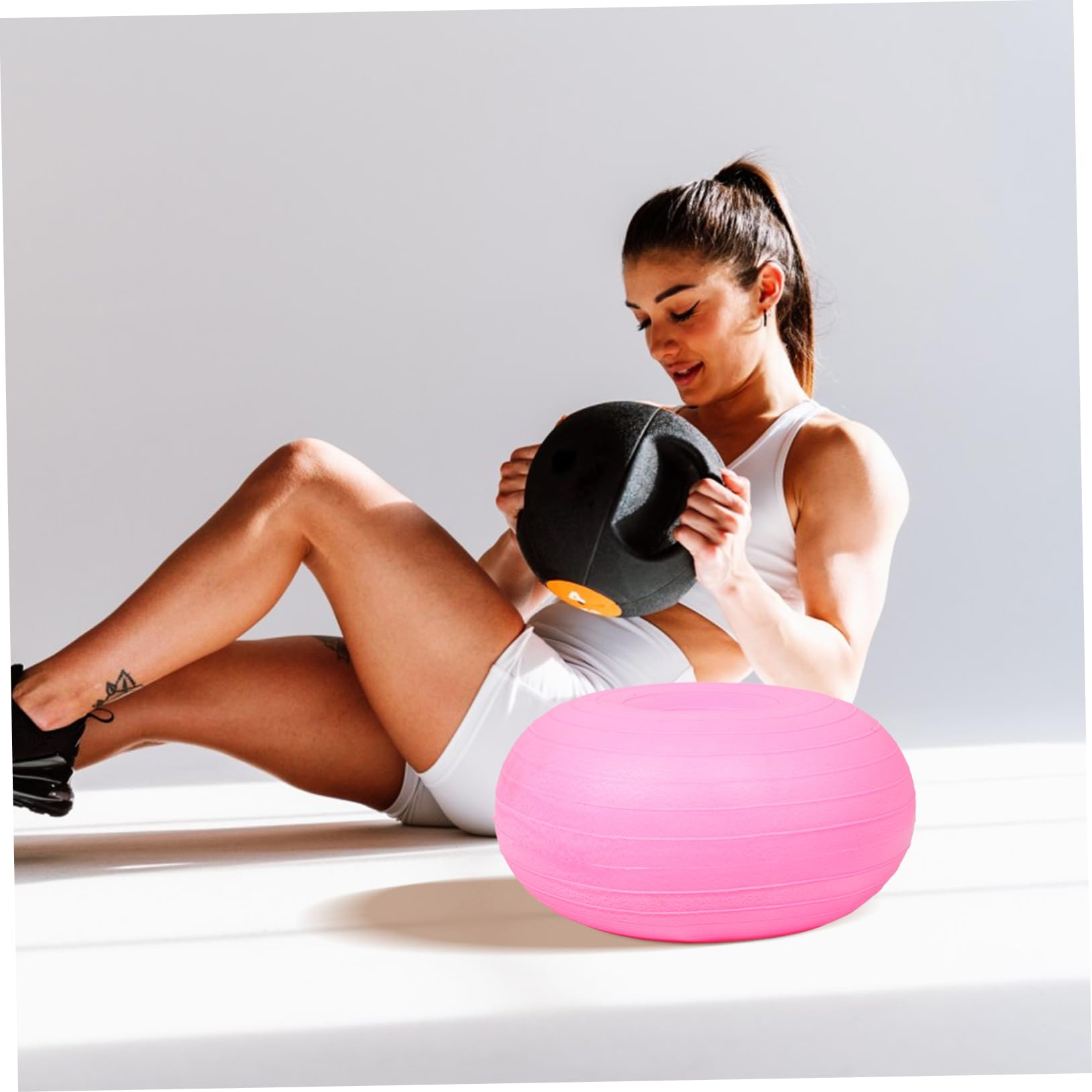 YARNOW Palla da Yoga Palla da Esercizio Palla Rimbalzante per Donne Incinte Palla da Pilates per Donne da Pilates per Esercizi Attrezzatura da Pilates da Allenamento