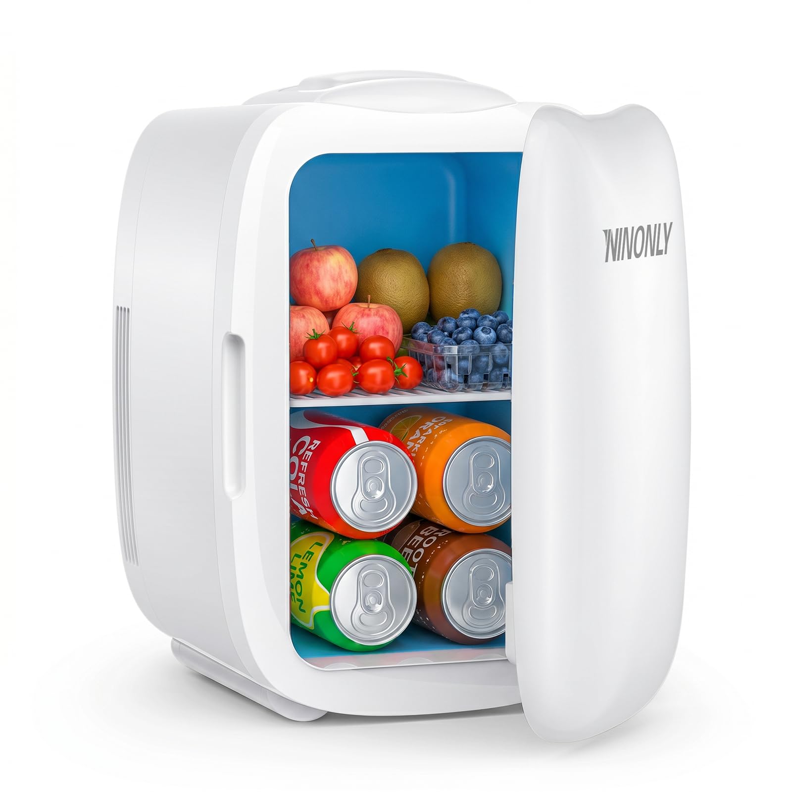 Amazon | Ninonly ミニ冷蔵庫 0~65℃ 6L 小型冷温庫 車載冷蔵庫 小型